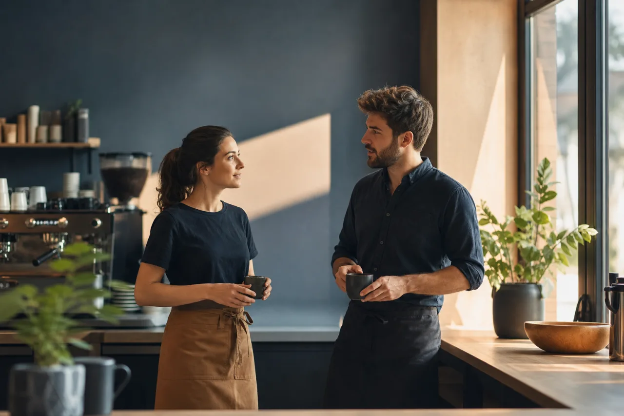 Start with a fixed handover moment — a practical Suite.coffee guide